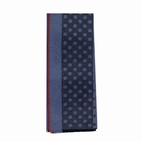 Hot Pick Online Special Savings Today Paul Smith Scarf Ps Edge Stripe Polka Navy