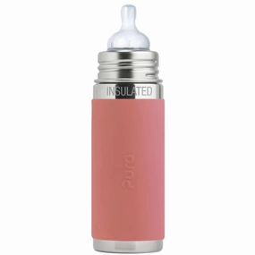 Today Only Discount Pura Kiki Insulated Infant Bottle 260Ml - Rose V2