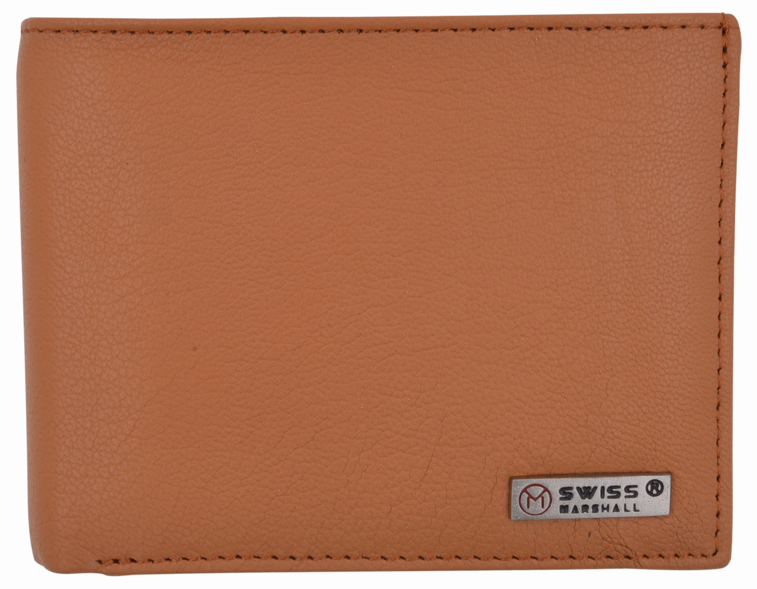 Hot Savings Alert Swiss Marshall Mens Genuine Leather Passcase Bifold Wallet Rfid Safe 2 Id Windows
