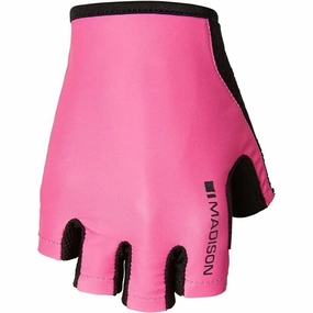 Madison Track Women'S Cycling Mitts - Pink Glo Big Savings Today