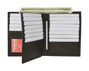 Rfid Blocking Bifold Hipster Multi Credit Card Id Holder Wallet Premium Leather Rfid 5502 (C) Todays Special Savings