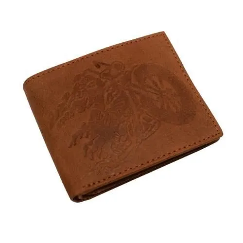 Rfid Blocking Real Leather Slim Bifold Wallet Center Id Flap Window Engraved Log Trending Now Offer