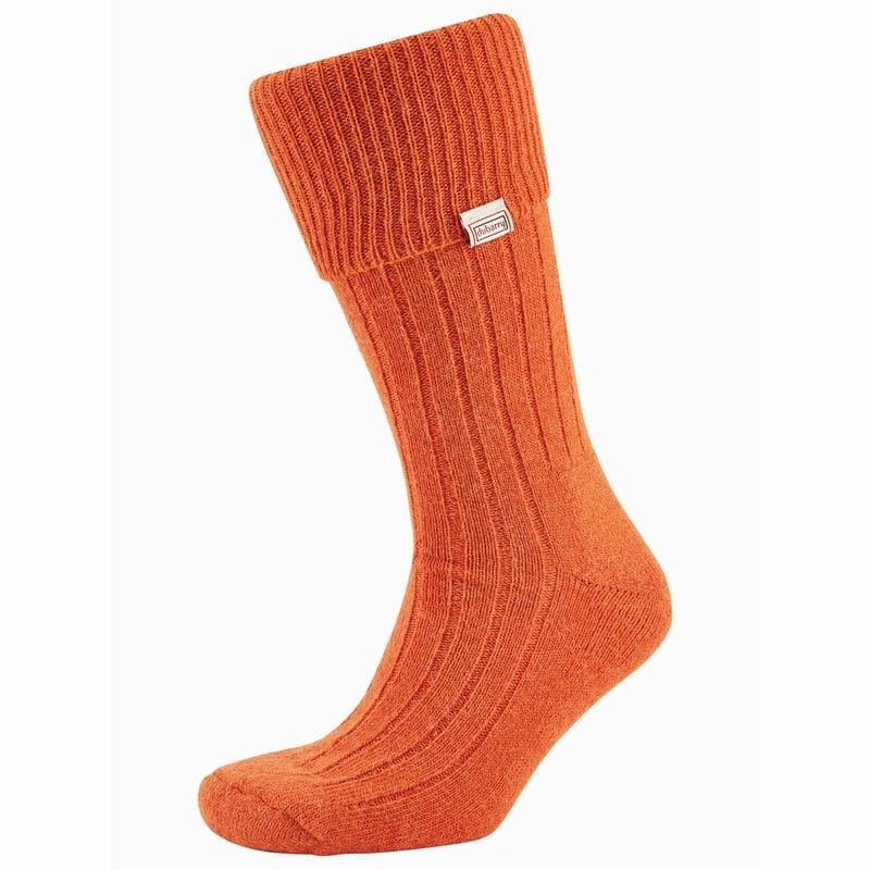 Dubarry Alpaca Ladies Boot Socks - Terracotta Clearance Sale