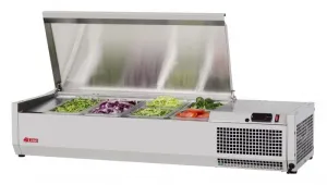 Turbo Air - CTST-1200-13-N, Commercial E-Line Countertop Salad Table, 47-1/4??L
