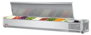 Turbo Air - CTST-1800-N, Commercial E-line, Food prep, 70?? Countertop Salad Table