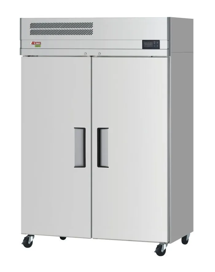 Turbo Air - EF47-2-N-V, Commercial 51" E-line Freezer, reach-in, two section, 42.2 cu.ft. capacity