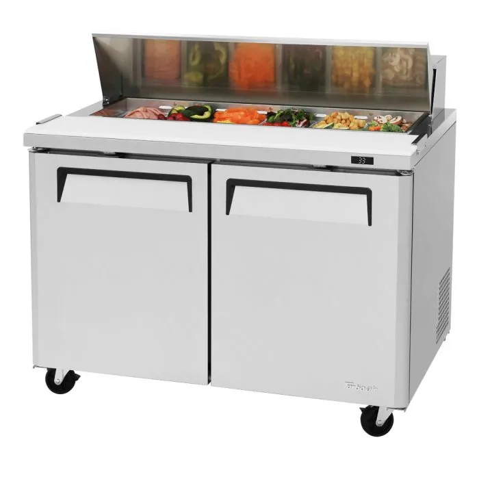 Turbo Air - MST-48-N, Commercial M3 Series sandwich/salad unit, Two-section