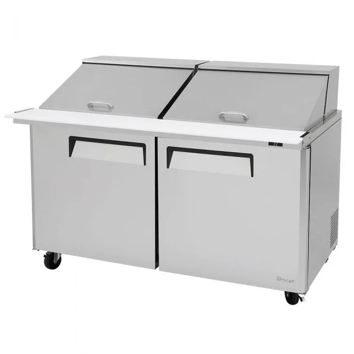 Turbo Air - MST-60-24-N, Commercial 61" M3 Series mega top unit, Two-section 19 cu.ft.