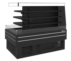 Turbo Air - TIOM-48CSB-N, 47-1/8" x 73-7/8" (L x D) Square Type Combined Unit - Black