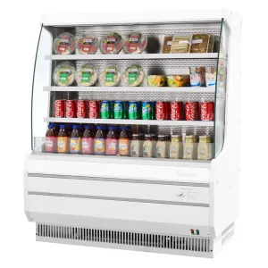 Turbo Air TOM-50MW-N 50 7/8" Vertical Open Air Cooler w/ (4) Levels, 115v