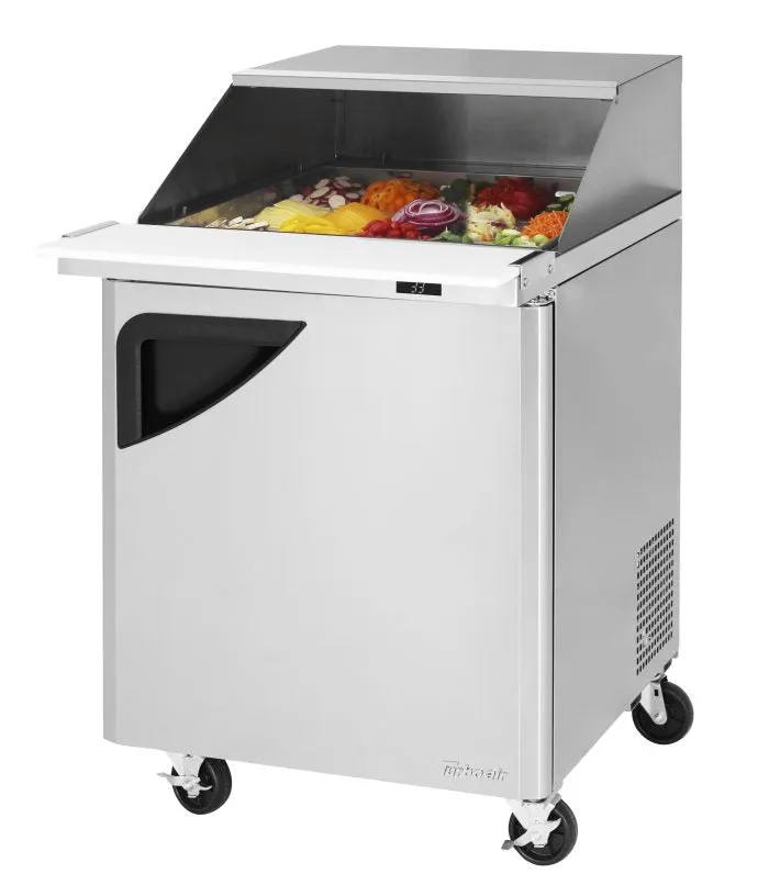 Turbo Air - TST-28SD-12-N-SL, Commercial Super Deluxe mega top unit ?C slide back lid, One-section