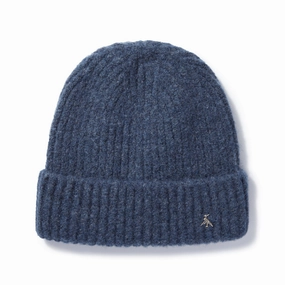 Hicks & Brown Norton Beanie - Airforce Blue Clearance Blowout