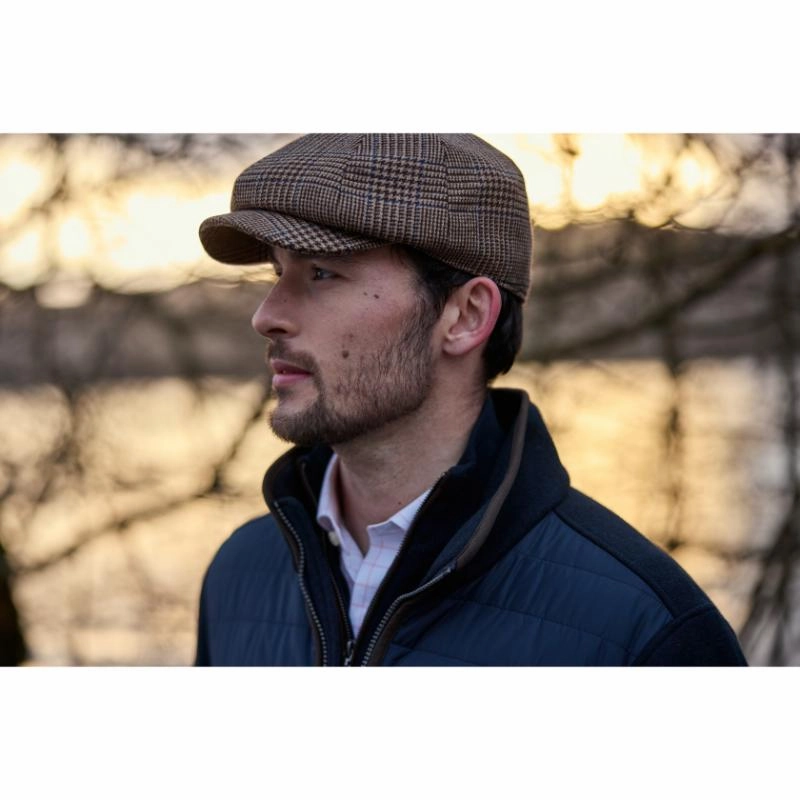Clearance Steal Today Todays Hot Savings Schoffel Newsboy Mens Cap - Hawick Tweed