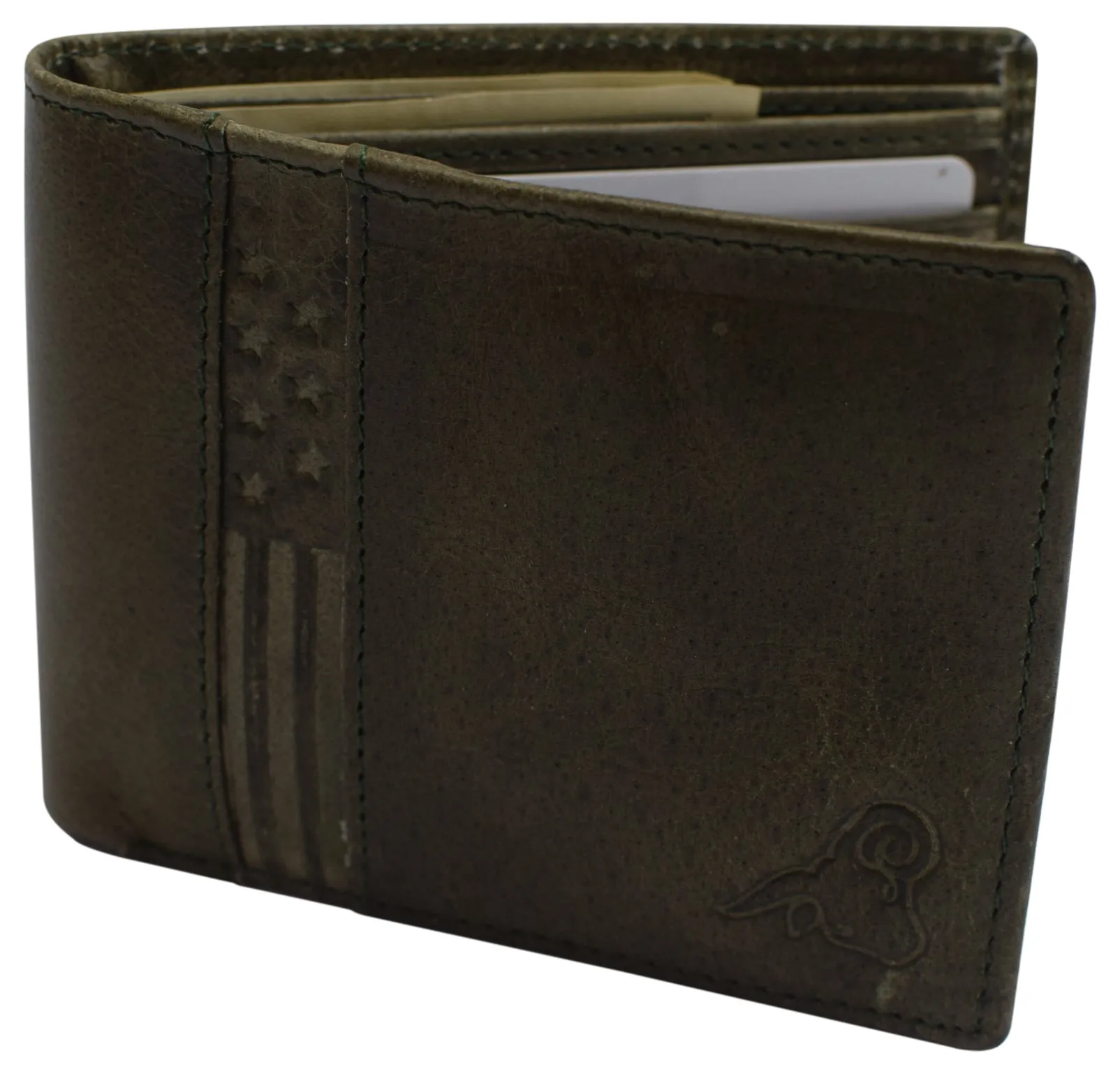 Shop Grab Offer Usa Rfid Mens Wallet Slim Passcase Bifold With Id Window & Gift Box Us Design