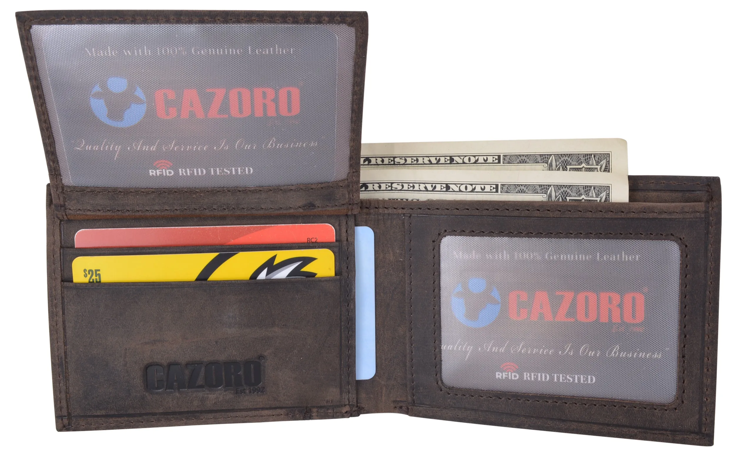 Online Exclusive Steal Usa Wallets For Men Rfid Blocking Leather Stylish Bifold Mens Wallet With 2 Id Windows