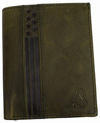 Shop the Savings Now Usa Rfid Leather Slim Thin Bifold Id Money Wallet Oval Shape Badge Holder