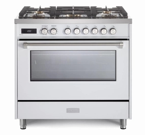 Verona VUFSGE365W Verona Ultima 36" Dual Fuel Range - White