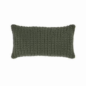 Villa By Classic Home - Prism 14"x26" Performance Outdoor Throw Pillow, Green - VO60016 Villa By Classic Home