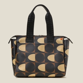 Online Exclusive Deal Walker Tote Bag - Spot Square Mocha