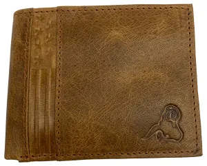 Wallet For Men Rfid Blocking Leather Bifold Double Id Flap Wallet Usa Series Gift Box Flash Sale Alert Now Dont Miss These Savings
