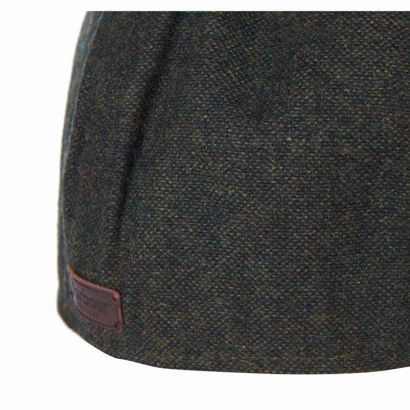 Barbour Howden Mens Bakerboy Cap - Olive Instant Savings Inside