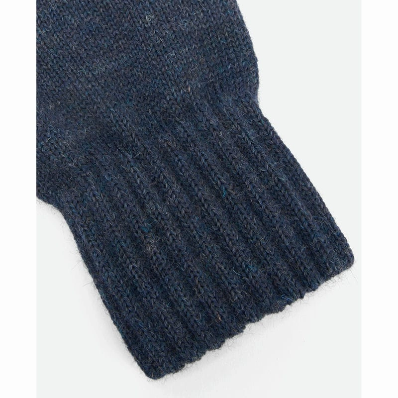 Exclusive Online Deal Best Deal Today Barbour Fingerless Mens Lambswool Gloves - Navy