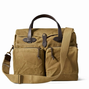 Filson 24-Hour Tin Briefcase Dark Tan Todays Steal Todays Hot Pick