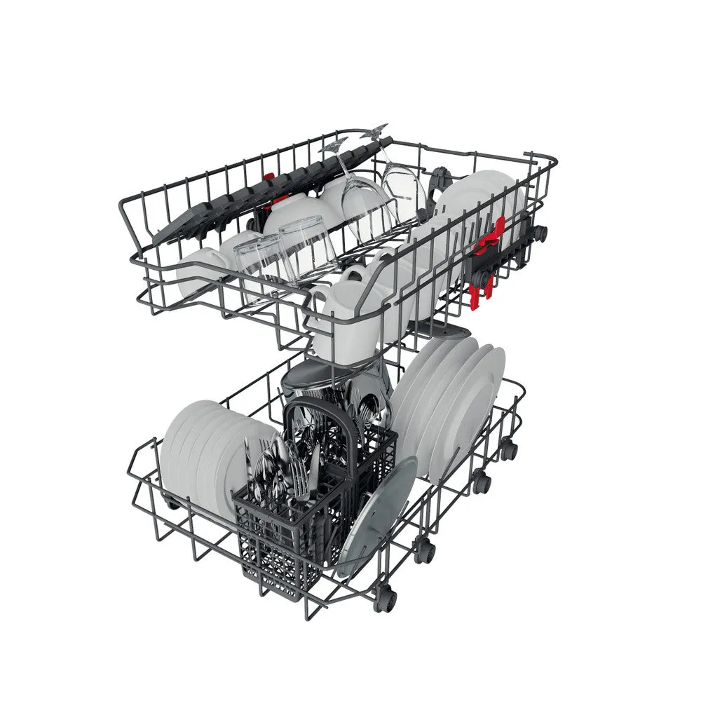 Whirlpool Dishwasher A , 6Lit, 5Progammes, Overflow Inox