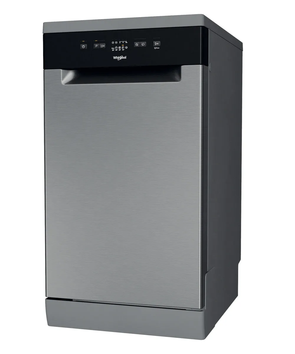 Whirlpool Dishwasher A , 6Lit, 5Progammes, Overflow Inox