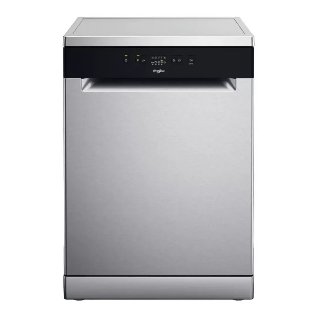 WHIRLPOOL Dishwasher Freestanding A , 5 Programmes, 8.5 Lit, Inox