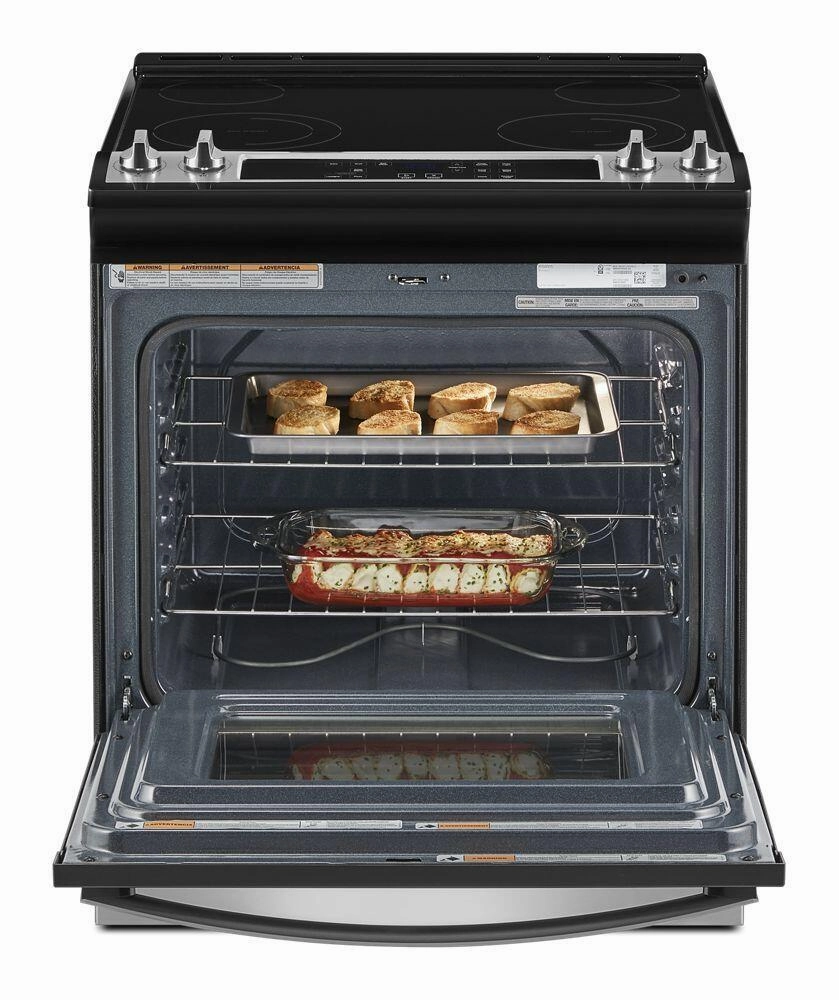 Whirlpool WEE515S0LS 4.8 Cu. Ft. Whirlpool Electric Range With Frozen Bake&#8482; Technology