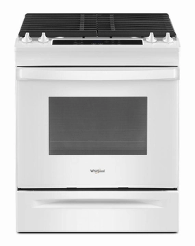 Whirlpool WEG515S0LW 5.0 Cu. Ft. Whirlpool Gas Range With Frozen Bake&#8482; Technology