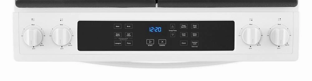 Whirlpool WEG515S0LW 5.0 Cu. Ft. Whirlpool Gas Range With Frozen Bake&#8482; Technology