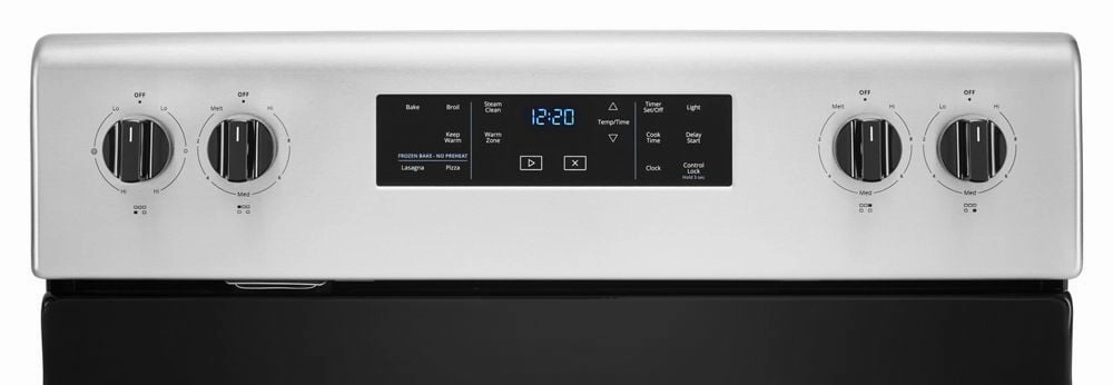 Whirlpool WFE505W0JS 5.3 Cu. Ft. Whirlpool Electric Range With Frozen Bake Technology.