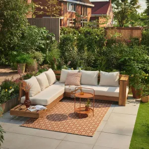 White Outdoor Seating