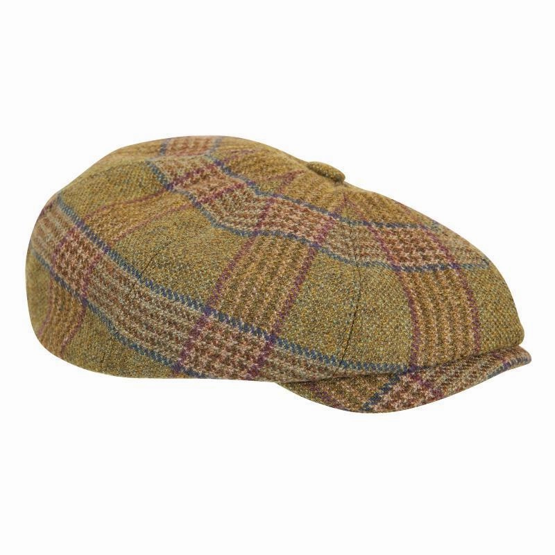 Limited Time Sale William Powell Bakerboy Tweed Cap -  Ardley