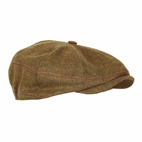 William Powell Mens Bakerboy Tweed Cap - Blair Flash Offer Today Grab It Before Gone