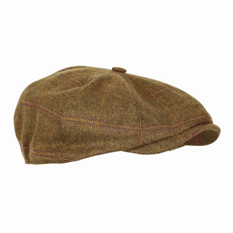 William Powell Mens Bakerboy Tweed Cap - Blair Exclusive Holiday Deal