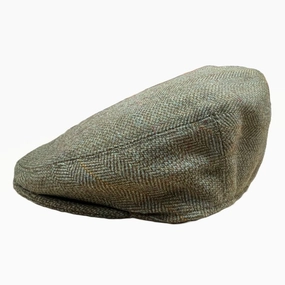 William Powell Mens Tweed Flat Cap - Moray Tweed Weekend Flash Offer