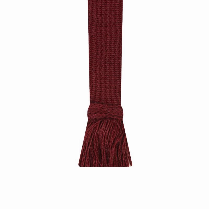 William Powell Merino Mix Garter Ties (Pair) - Burgundy Exclusive Online Deal Todays Hot Pick