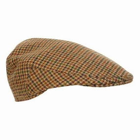 Clearance Steal Today Special Price Today William Powell Tweed Flat Cap - Woodstock