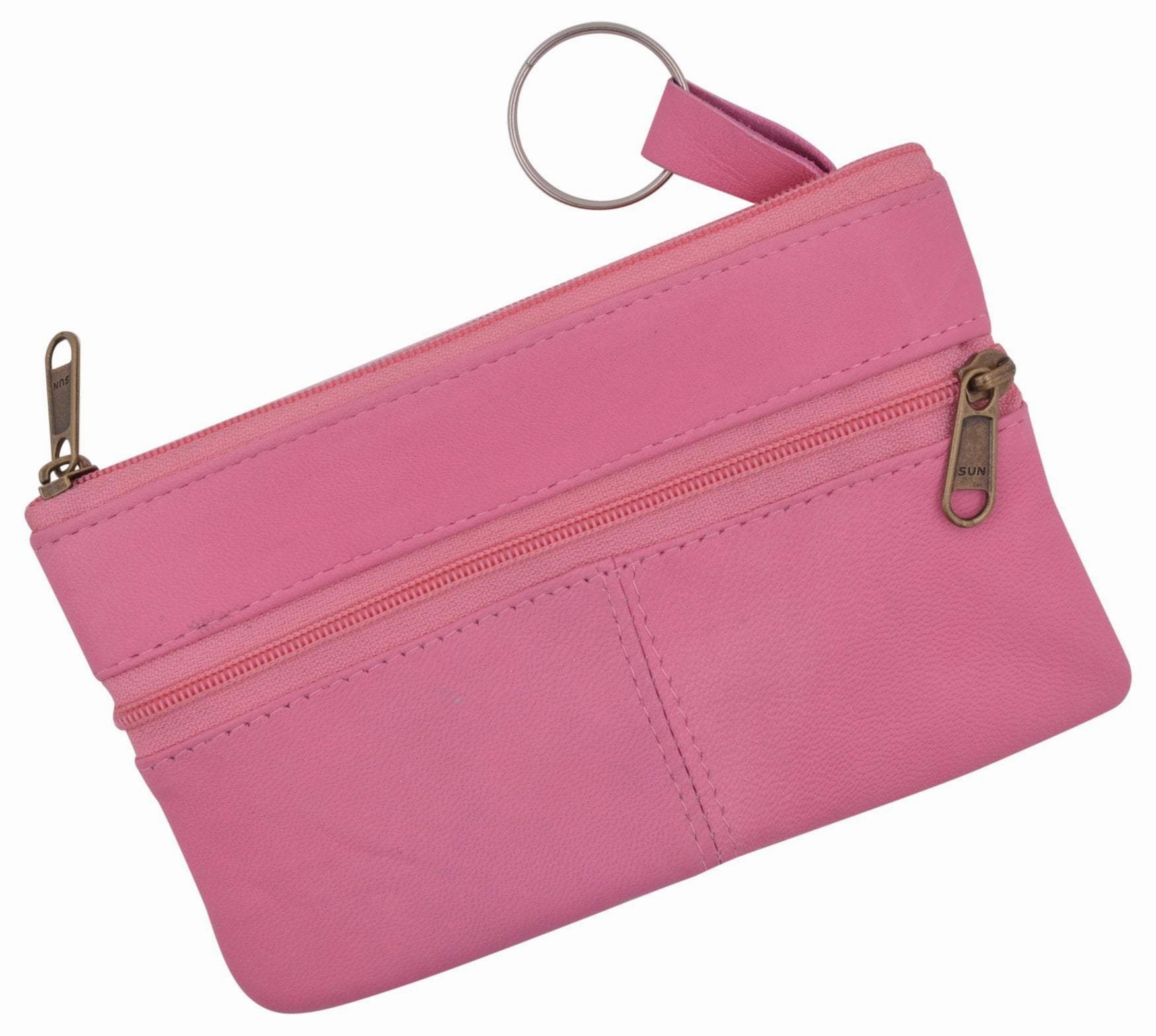 Save More Online Online Exclusive Deal Women'S Genuine Leather Large Coin Change Purse With Key Ring For Ladies