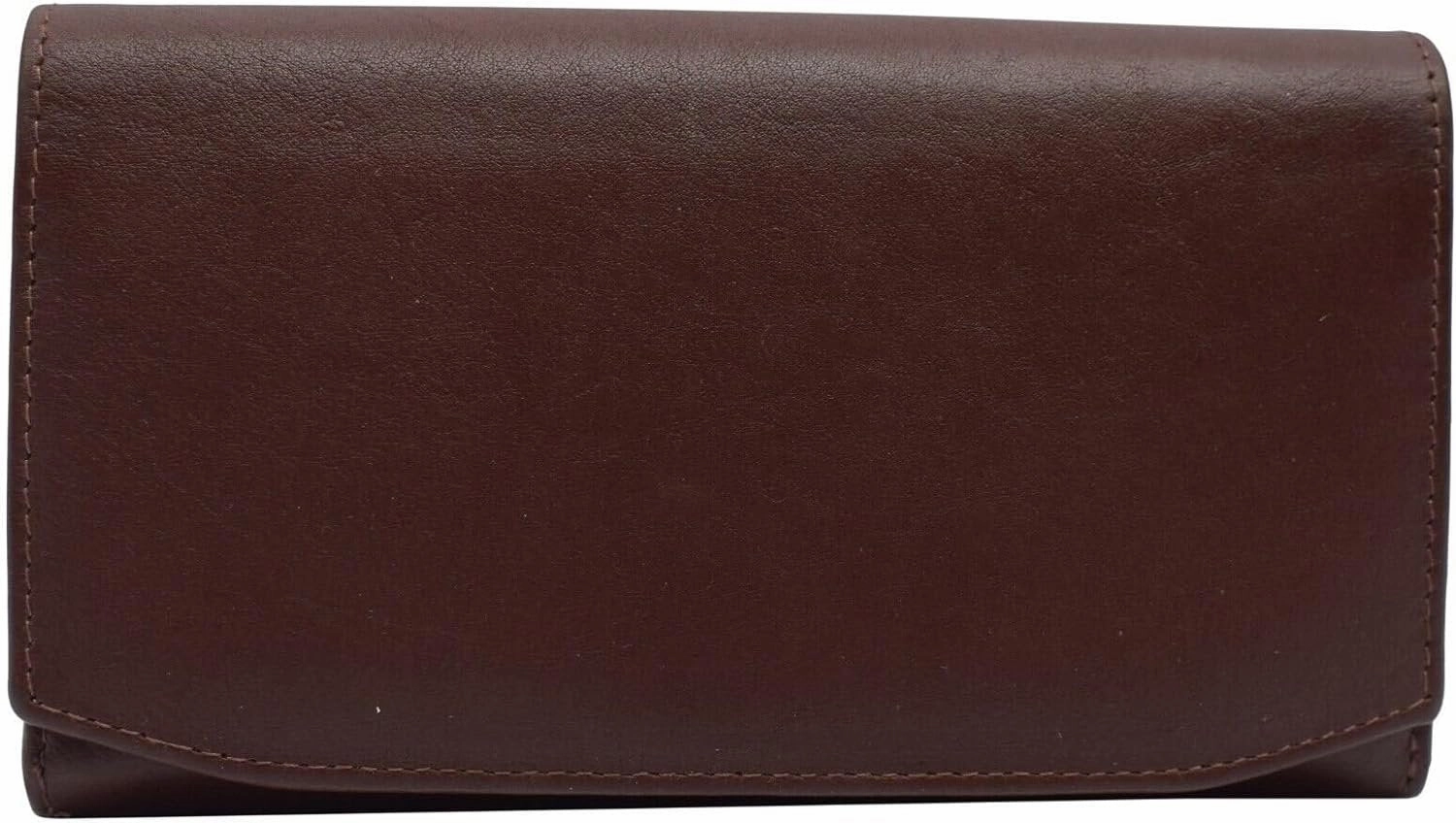 Trendy Picks Today Hot Pick Deal Womens Large Capacity Genuine Leather Rfid Blocking Cellphone Clutch Wallet Accordion Card Holder Organizer Purse (Tan)