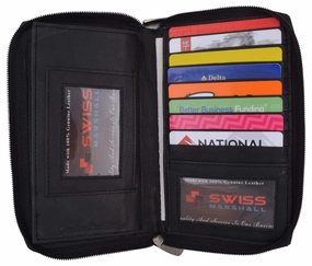 Last Chance Offer Price Drop Frenzy Womens Wallet Genuine Leather Double Zip Around Phone Clutch Large Travel Purse Ladies Wallet