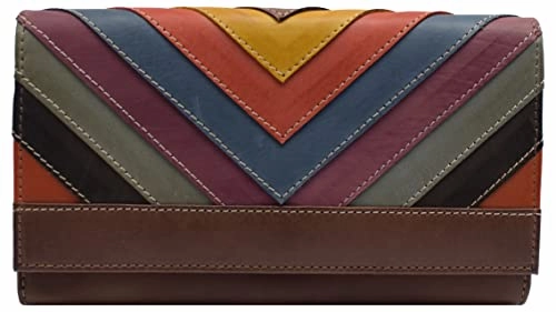 Womens Wallet Rfid Blocking Genuine Leather Large Capacity Clutch Purse Smartphone Wallet Credit Card Holder Today Only Savings