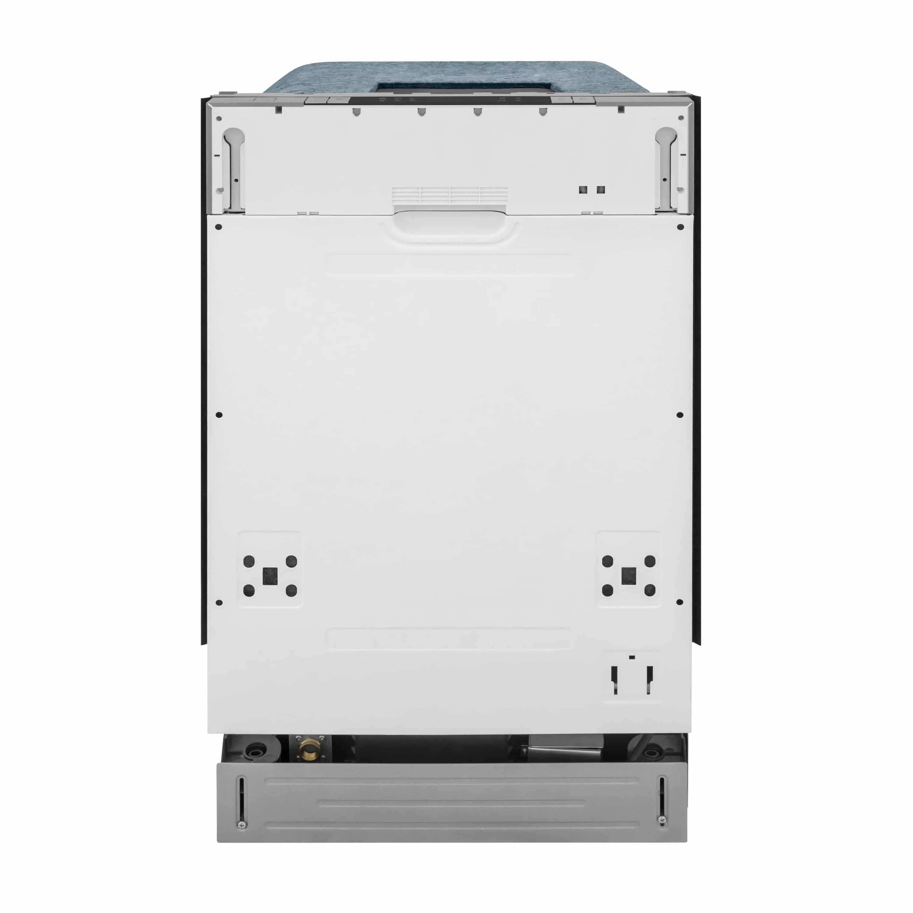 ZLINE 18-Inch Dishwasher in DuraSnow Stainless Steel with Stainless Steel Tub and Modern Style Handle (DW-SN-18)