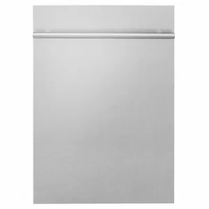 ZLINE 18-Inch Dishwasher in DuraSnow Stainless Steel with Stainless Steel Tub and Modern Style Handle (DW-SN-18)