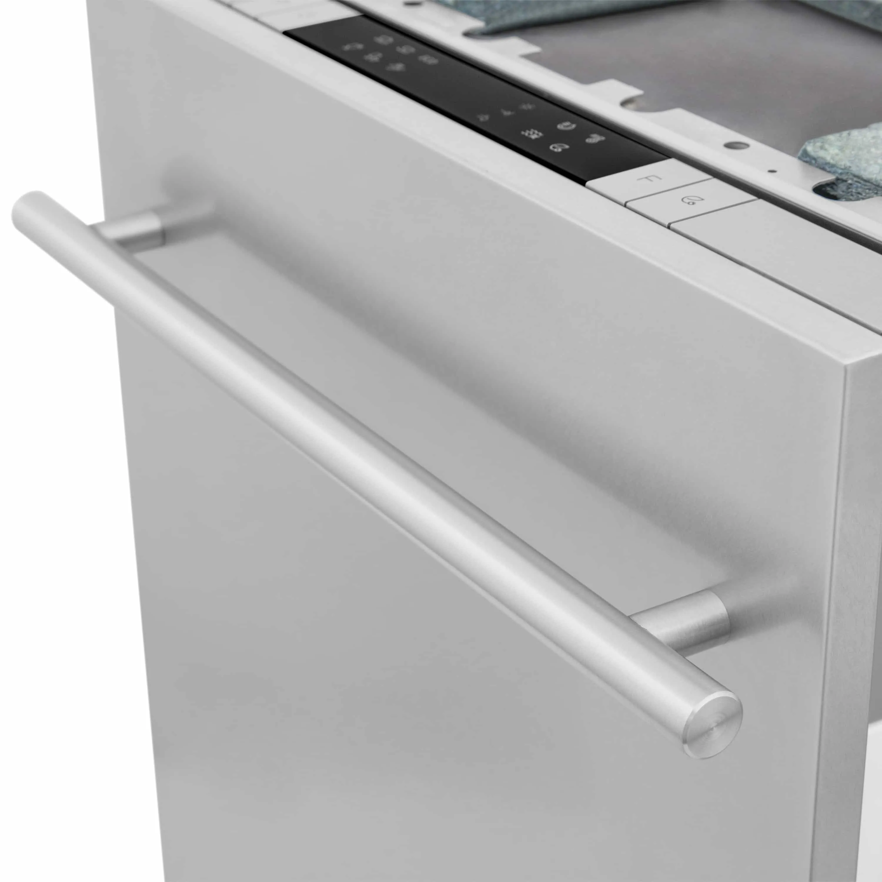 ZLINE 18-Inch Dishwasher in DuraSnow Stainless Steel with Stainless Steel Tub and Modern Style Handle (DW-SN-18)