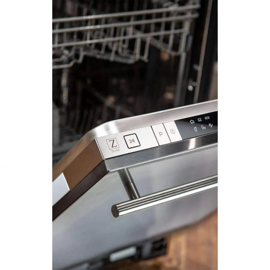 ZLINE 18-Inch Dishwasher in Stainless Steel with Modern Handle (DW-304-18)