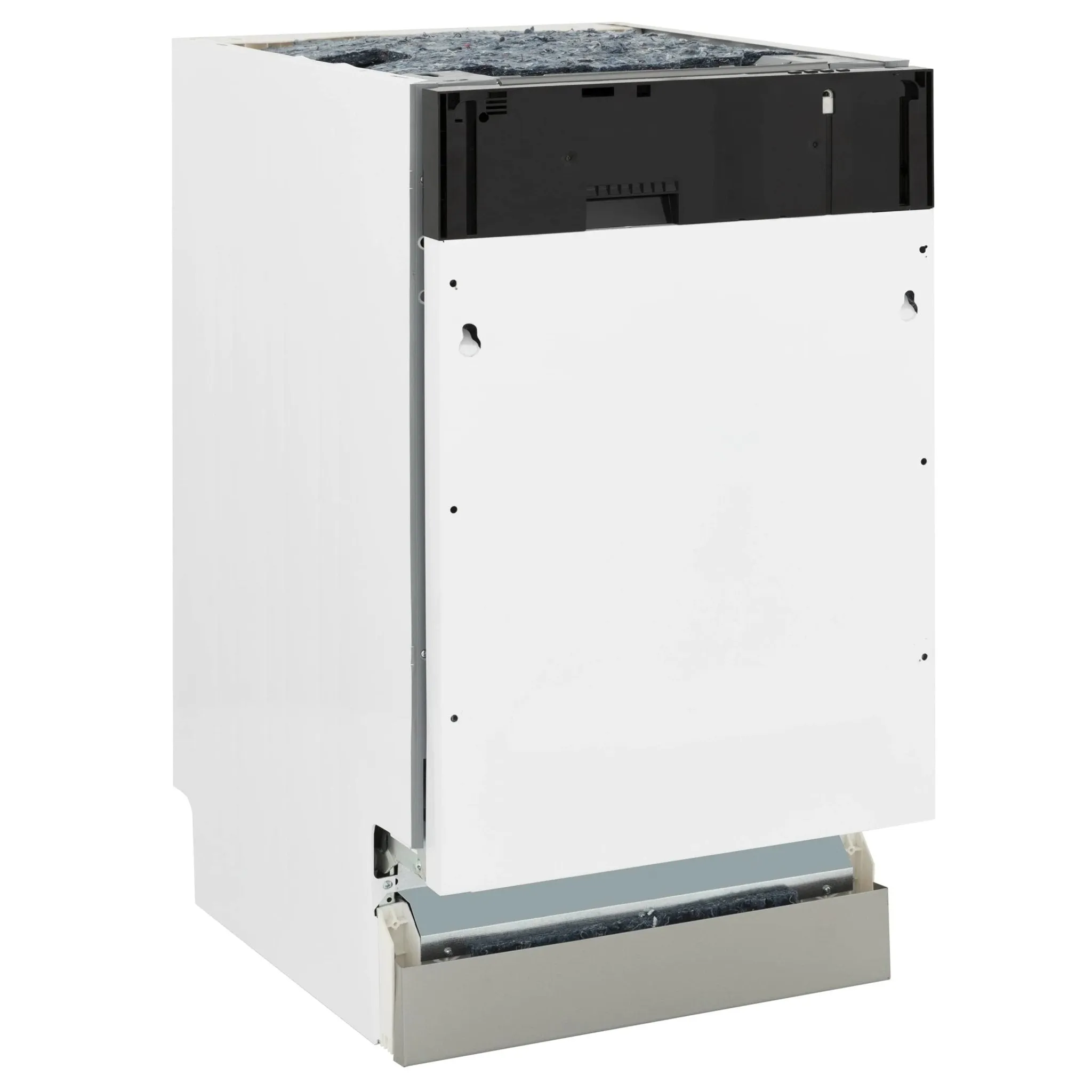 ZLINE 18-Inch Tallac Series 3rd Rack Top Control Dishwasher in Blue Matte with Stainless Steel Tub, 51dBa (DWV-BM-18)